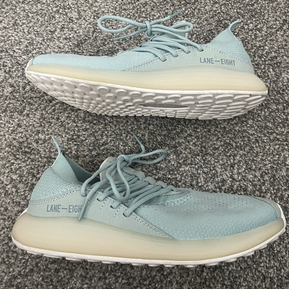 Lane Eight Womens Mint Green Athletic Trainer AD 1 Casual Sneaker Shoes Size 7.5